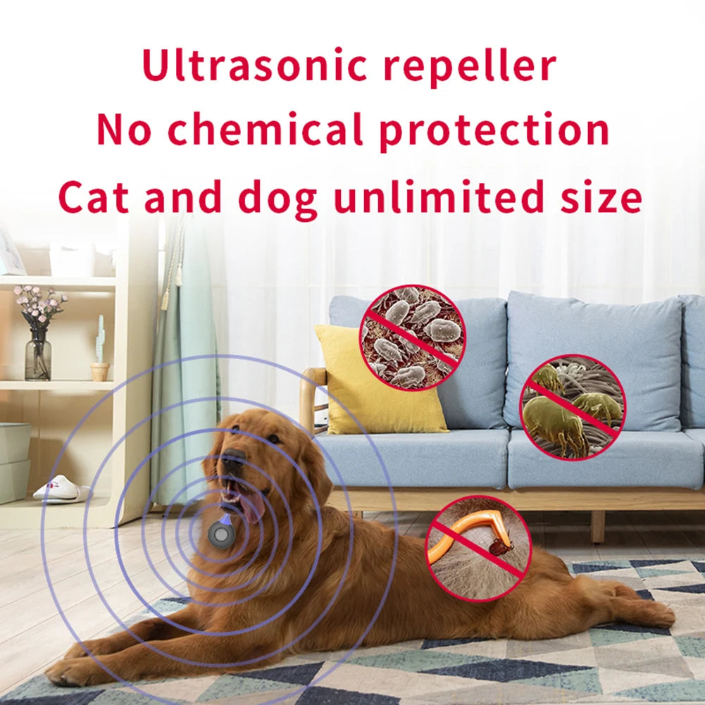 Ultrasonic Insect Repeller Collar