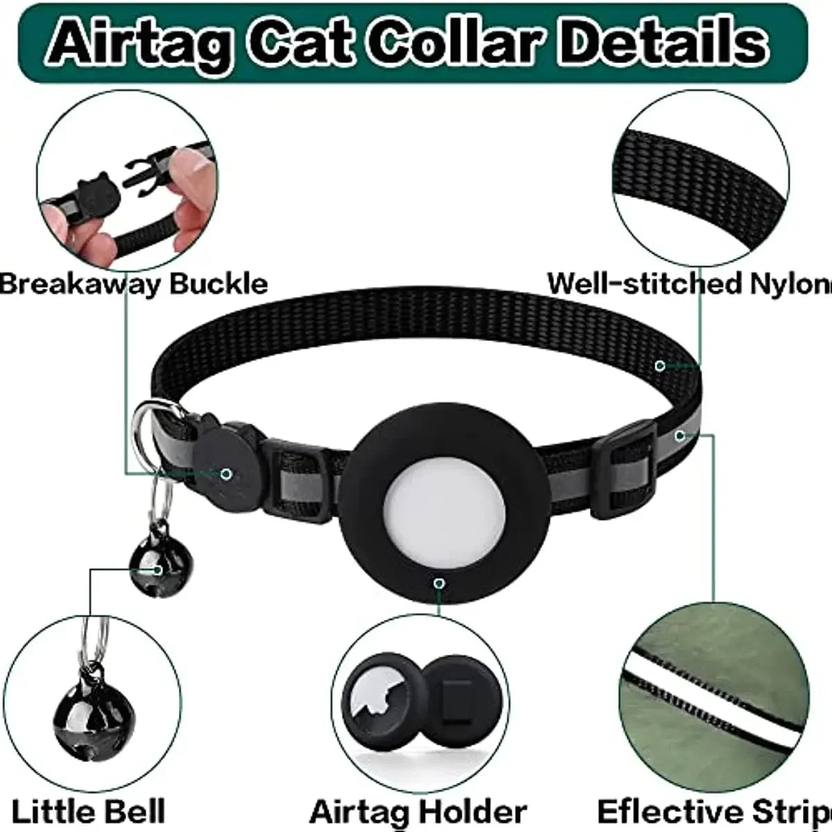 Cat Collar Designed for AirTag