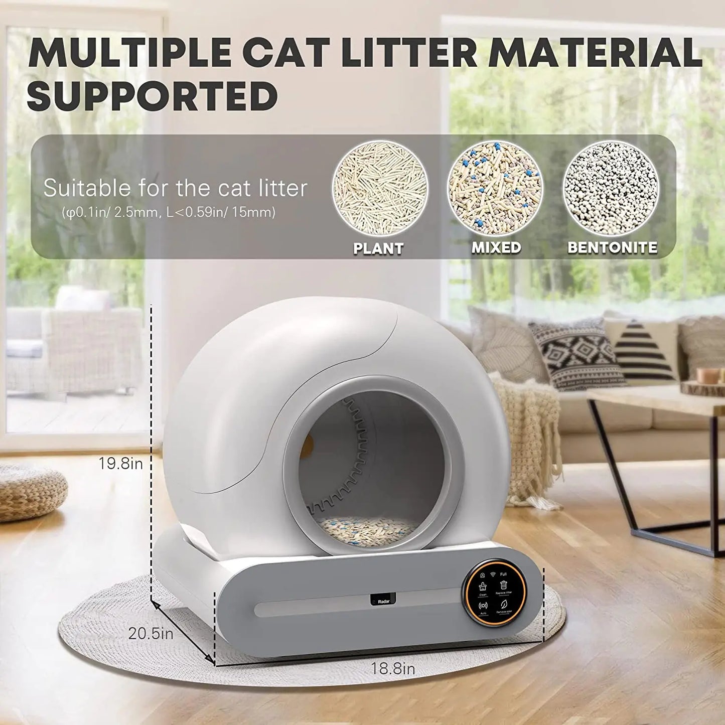 Automatic Cleaning Cat Litter